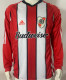 2003/04 River Plate Away Retro Long Sleeve Soccer Jersey