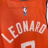 2026 Clippers LEONARD #2 Orange City Edition NBA Jerseys