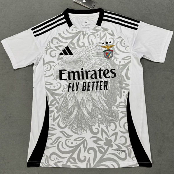 2025/26 Benfica White Special Edition Fans Soccer Jersey