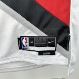 Trail Blazers YANG #16 White NBA Jersey