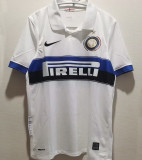 2009/10 In Milan Away White Retro Soccer Jersey