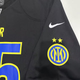 2025/26 INTER # 25 Black NFL Jersey