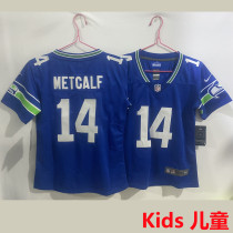 METCALF #14 Seattle Seahawks Kids NFL Jersey 海鹰