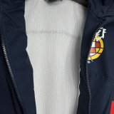 1996 Spain Sapphire Blue Retro Windbreaker
