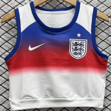 2025/26 England Home Women Yoga Vest Jersey 女