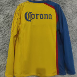2007/2008 Club America Home Retro Long Sleeve Soccer Jersey