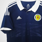 2012/14 Scotland Home Blue Retro Soccer Jersey