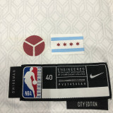 Bulls LAVINE #8 White City Edition NBA Jerseys