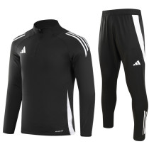 2025 Ad~ Black Sweater Tracksuit