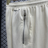 2025 Nk~ Off-White Pure Cotton Sports Trousers Zipper style