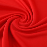 2026 AD Red Sweater Tracksuit