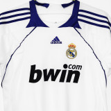 2007/08 RM White Home Retro Soccer Jersey