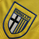 1993/95 Parma Home Yellow Retro Soccer Jersey