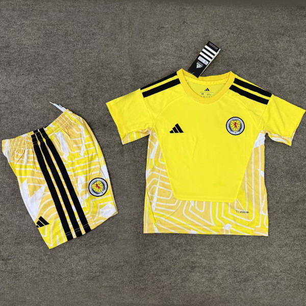 2026/27 Scotland GK Kids Soccer Jersey