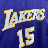 2026 Lakers REAVES #15 Purple NBA Jerseys