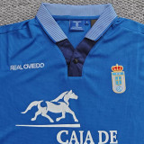 1996/1997 Real Oviedo Home Blue Retro Soccer Jersey