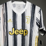 2020/21 JUV Home Player Version Retro Soccer Jersey