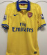 2013/14 ARS Away Yellow Retro Soccer Jersey