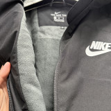 2025 NK Velvet Thickened warm Black Outdoor Jackets # F2 加绒冲锋衣