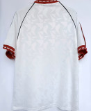 1991 M Utd Away White Retro Soccer Jersey