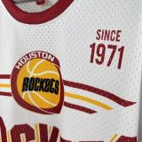 2026 Rockets Retro White T-Shirt