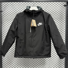 2025 NK Velvet Thickened warm Black Outdoor Jackets # F2 加绒冲锋衣
