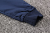 2025/26 PSG White Sapphire Blue Jacket Tracksuit