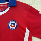 2014 Chile Home Red Retro Soccer Jersey