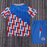 1989/1990 AA Away Retro Kids Soccer Jersey
