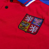 1996 Czech Home Red Retro Soccer Jersey