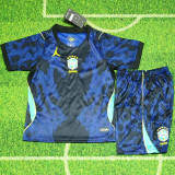 2026/27 Brazil Away Kids Soccer Jersey