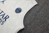 2025/26  PSG Light Gray Vest Training Jersey(A Set) 喷墨