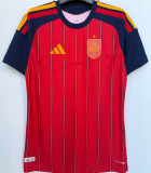 2026/27 Spain Home Red Player Version Soccer Jersey