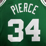 Celtics PIERCE #34 Green Retro NBA Jerseys 热压