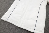 2024/25 M Utd White Cotton Jacket