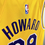 2024/25 Lakers HOWARD #39 Yellow NBA Jerseys