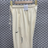 2025 Nk~ Off-White Pure Cotton Sports Trousers Zipper style