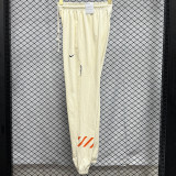 2025 Nk~ Off-White Pure Cotton Sports Trousers Zipper style