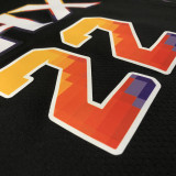 Suns AYTON #22 Black NBA Jerseys