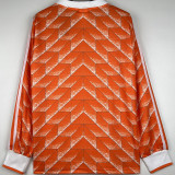 1988 NL Home Orange Retro Long Sleeve Jersey