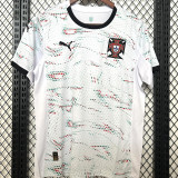 2025/26 Portugal Away White Fans Soccer Jersey