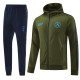 2025 Napoli Green Zipper Jacket Tracksuit