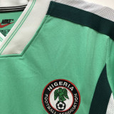 1998 Nigeria Home Green Retro Soccer Jersey