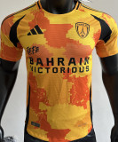 2025/26 Paris FC Away Orange Player Version Soccer Jersey