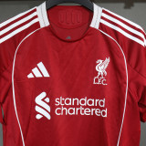 2025/26 LFC Home Red Player Version Jersey