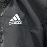 2026/27 AD Black Outdoor Windbreaker  Y001