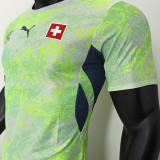 2026/27 Switzerland Away Yellow Player Version Soccer Jersey