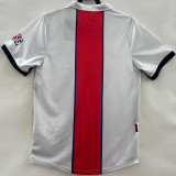 1998/99 PSG  Away White Retro Soccer Jersey