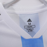 2018 Argentina Home Retro Fans Soccer Jersey