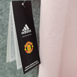 2018/19 M Utd Away Pink Retro Soccer Jersey